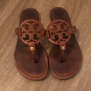 Tory Burch logo sandal